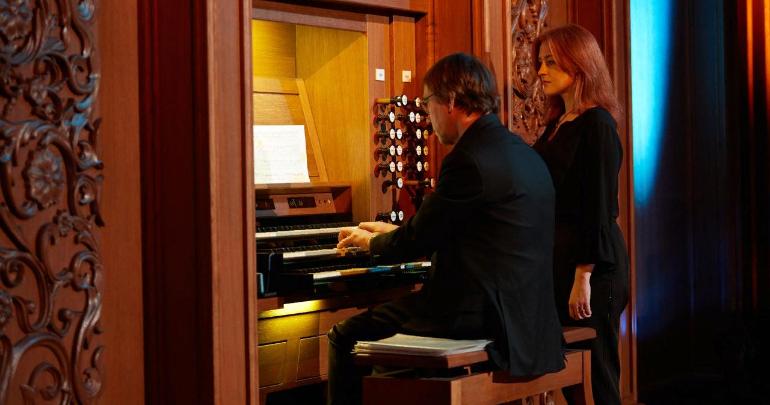 Dutch Organist Jean-Pierre Styvers at "Penzakontsert"